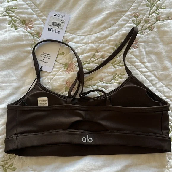 Alo Espresso Airlift Intrigue Bra - Picture 4 of 7